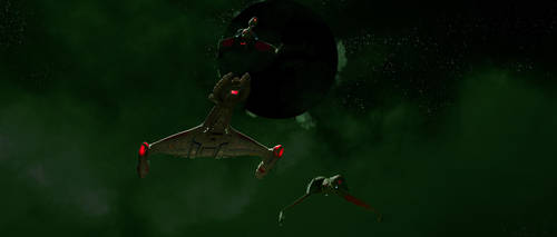 Klingon search and destroy by Robby-Robert