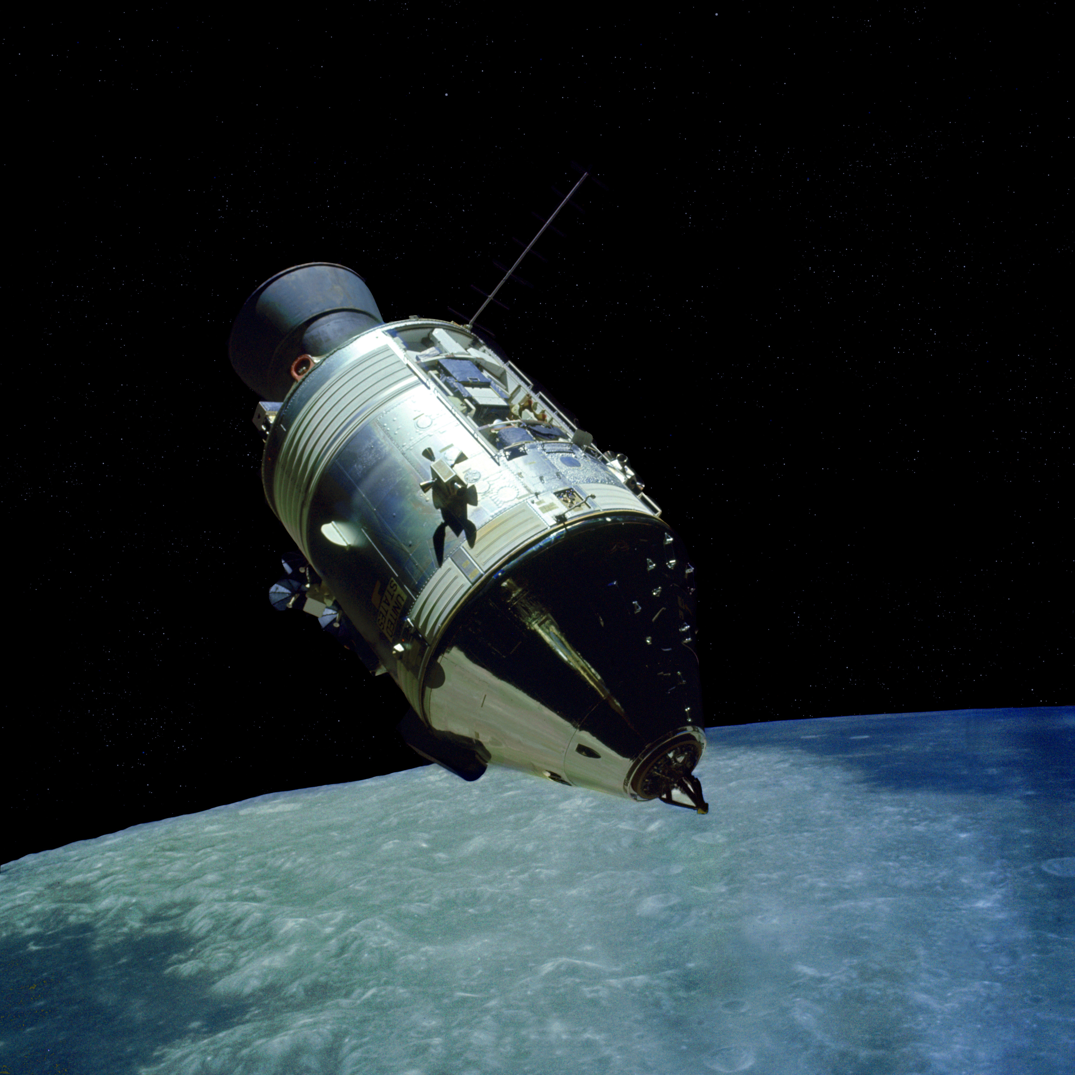 Apollo command module and service module by Robby-Robert on DeviantArt