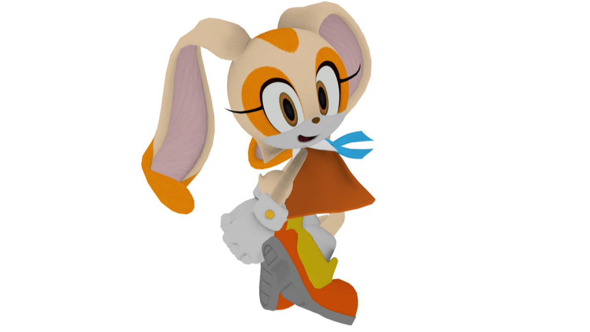 Cream The Rabbit Rig Cream the Rabbit (original pose by LadyGT) by SilverShadowSound666 on ...