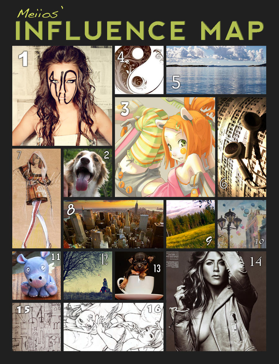 My influence map by Swebliss