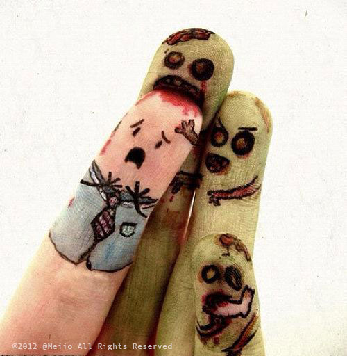 Zombie fingers by Swebliss