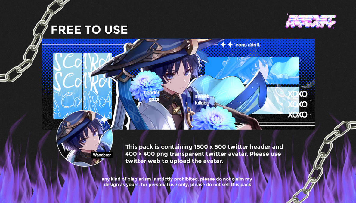 * WANDERER FREE TWITTER LAYOUT by secretkravity on DeviantArt