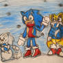 Sonic And Tails Snow Day (Movie Universe)