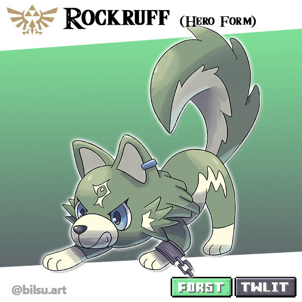 Rock Ruff Form Types RockRuff (Hero Form) by WParks on DeviantArt