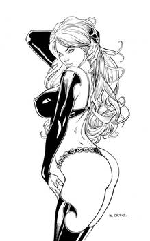 Lady Death: Killers #1 Tease Edition. Line Art