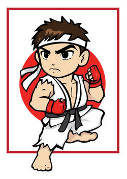 SF Chibified - 2 of 3 Ryu