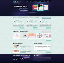 BlueDOT - Creative PSD Template - For SALE