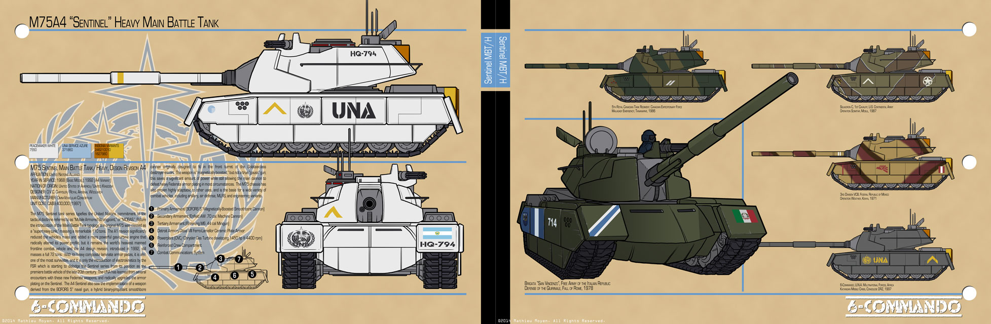 M75A4 Sentinel Main Battle Tank