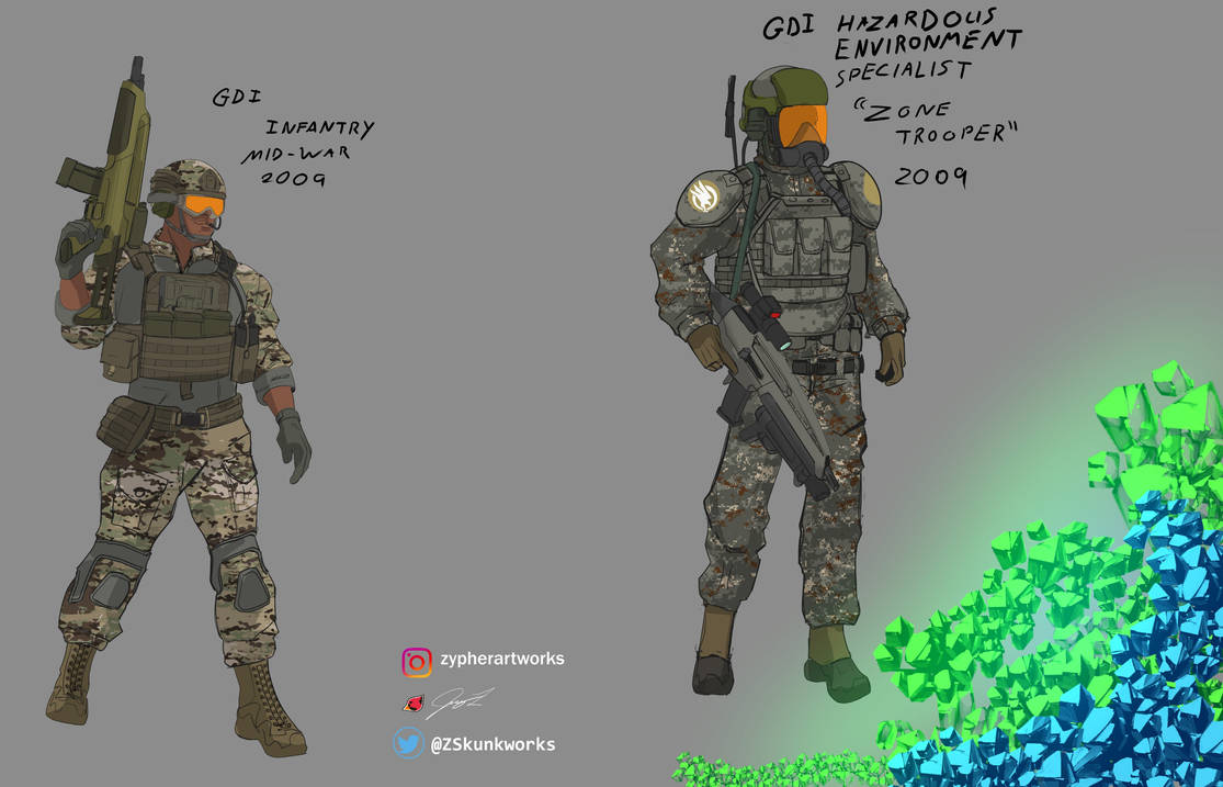 MORE GDI Remake by Zypherartworks on DeviantArt
