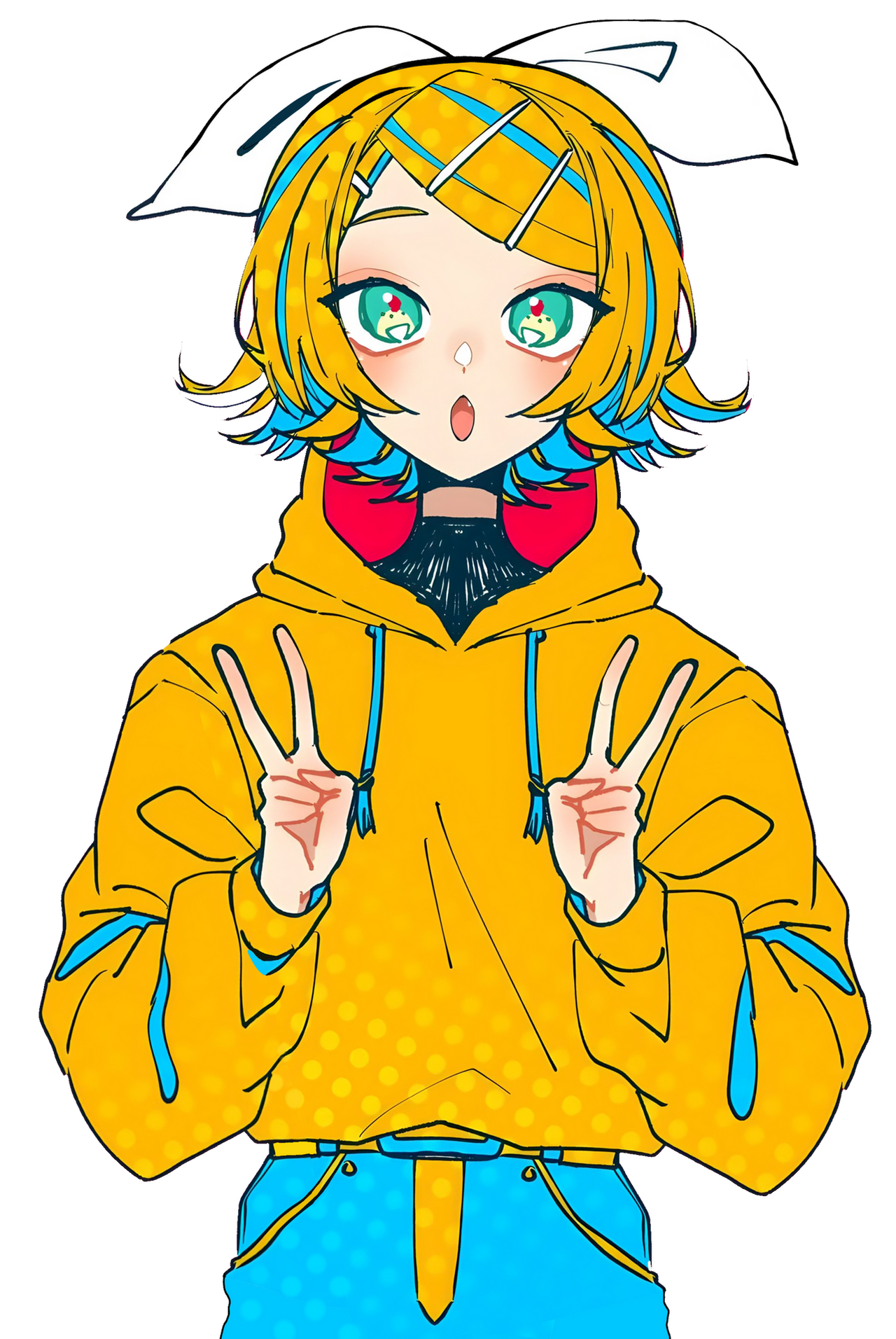 Kagamine Rin Vector Rin Kagamine - Render VOCALOID by Keproch on DeviantArt