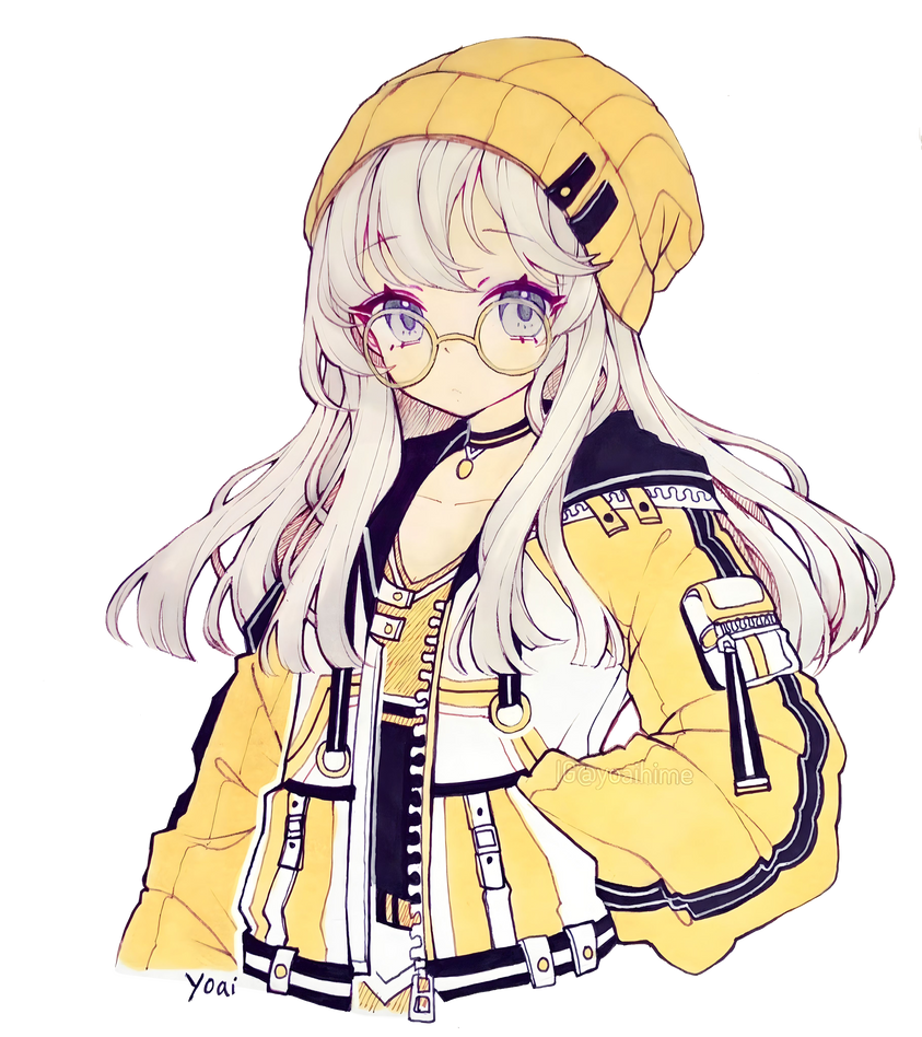 Random Anime Girl - Render by Keproch on DeviantArt