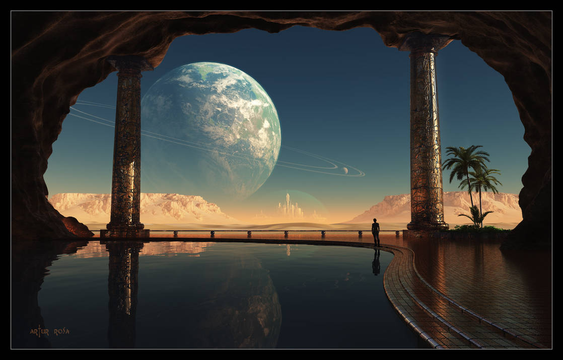 Caves of Tau Ceti by ArthurBlue