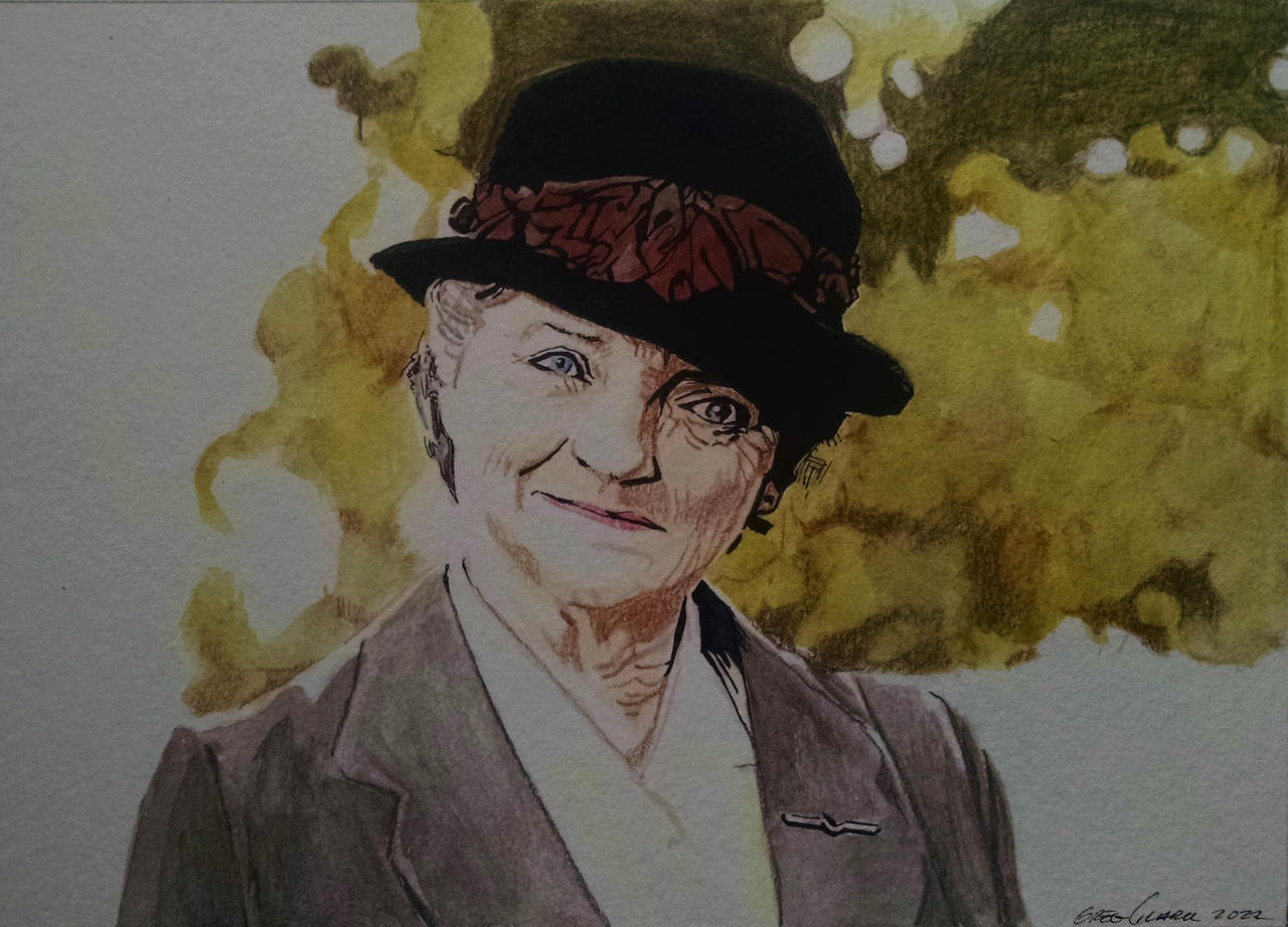 Miss Marple by GregClarkArt on DeviantArt