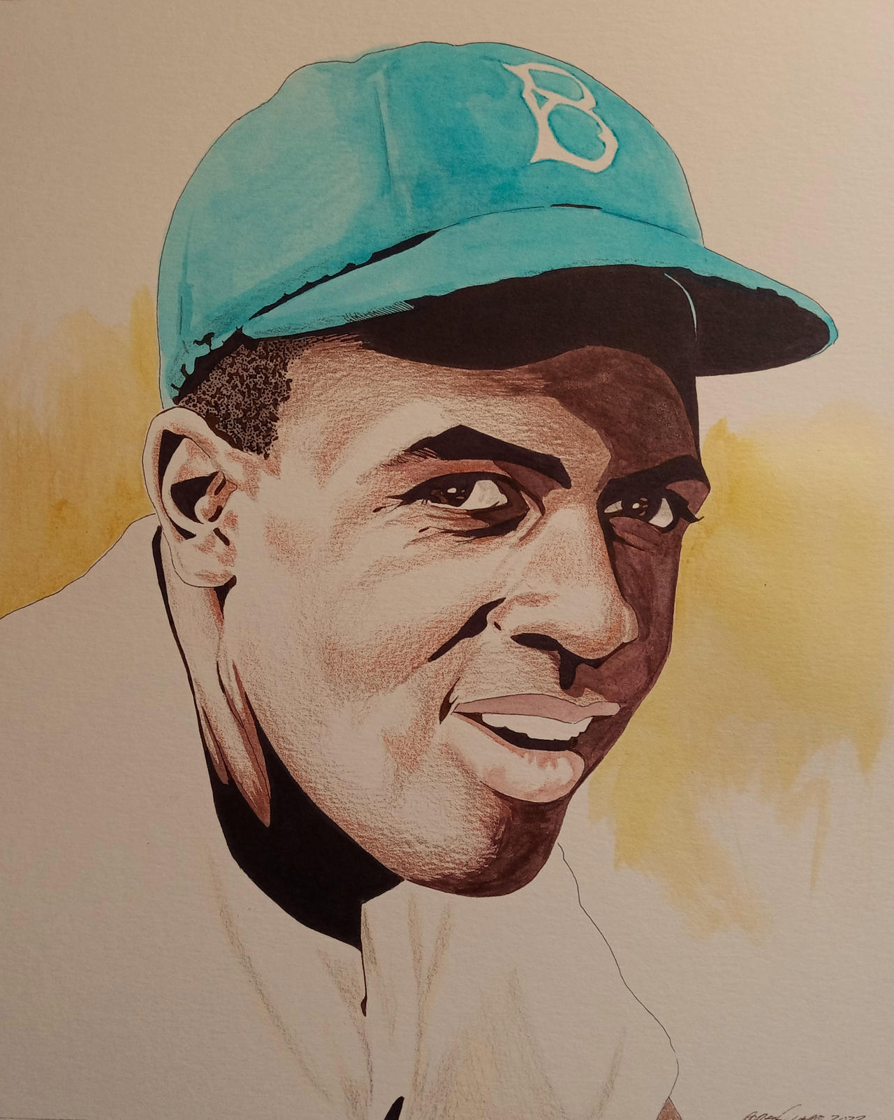 Jackie Robinson By GregClarkArt On DeviantArt