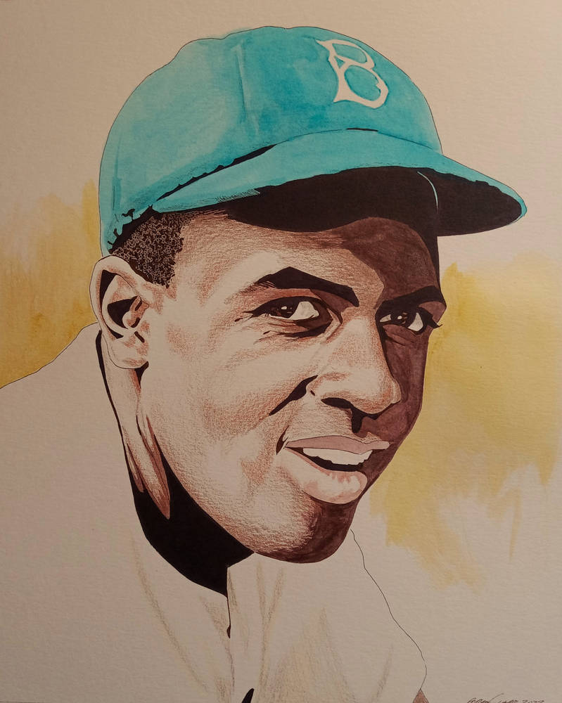Jackie Robinson By GregClarkArt On DeviantArt