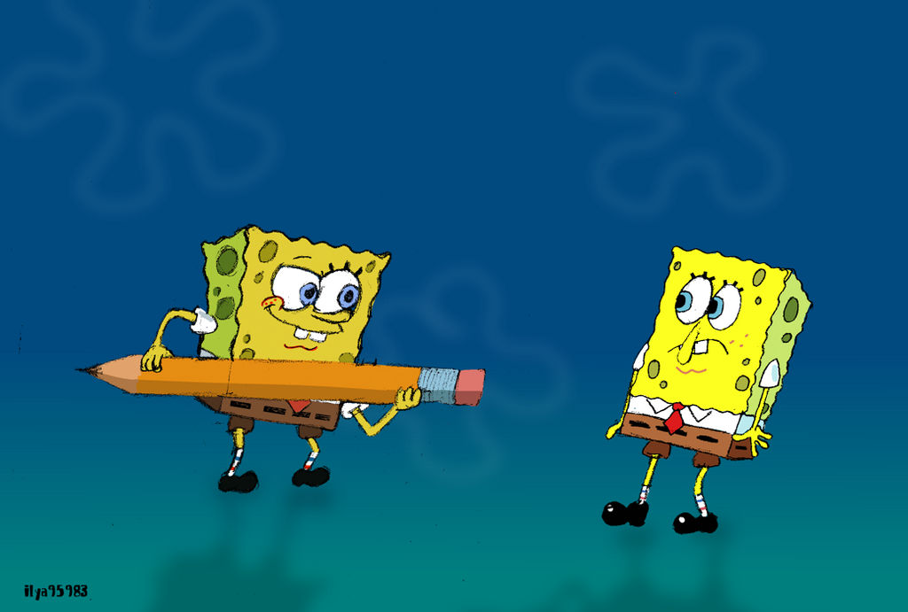 SpongeBob Old vs New SpongeBob by ilya95983 on DeviantArt