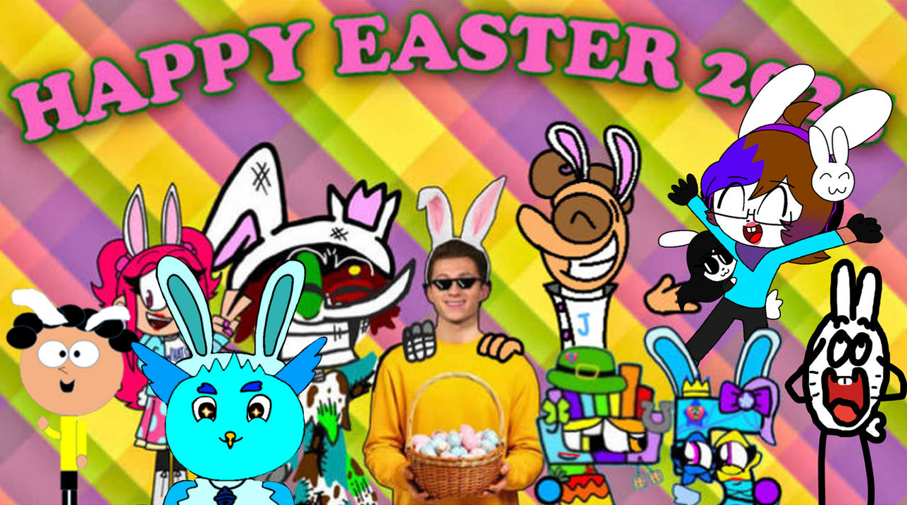 Happy Easter, everybunny! by JoshuaGliffProds on DeviantArt