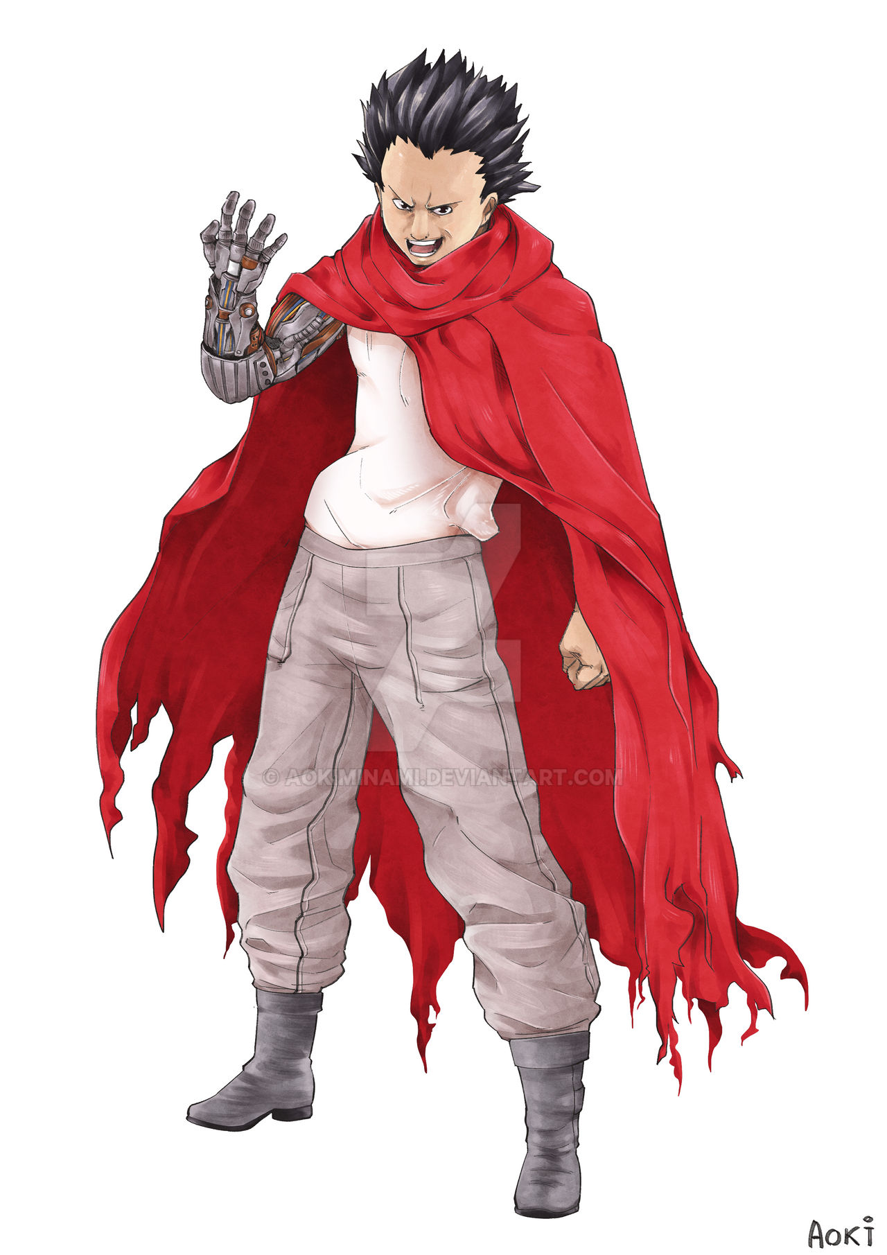 Tetsuo - AKIRA by aokiminami on DeviantArt