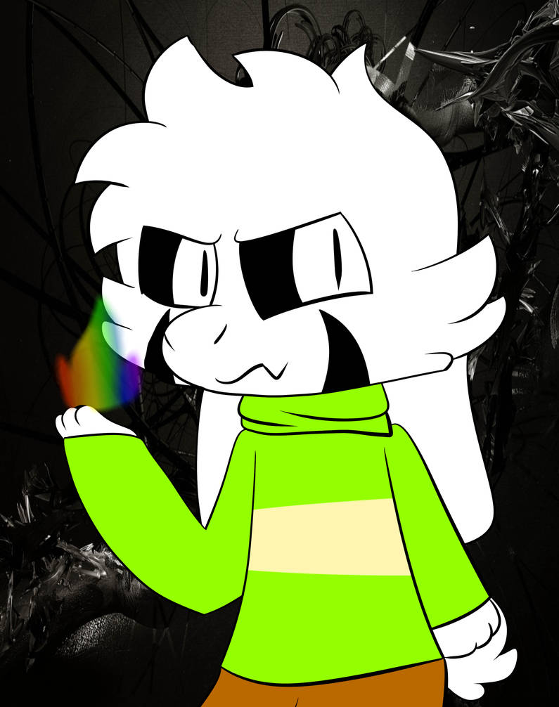 Asriel Glitchtale by Galaxi-Kumu on DeviantArt