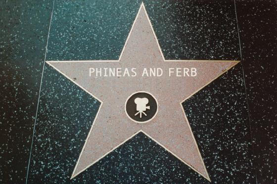 Phineas and Ferb Walk of Fame