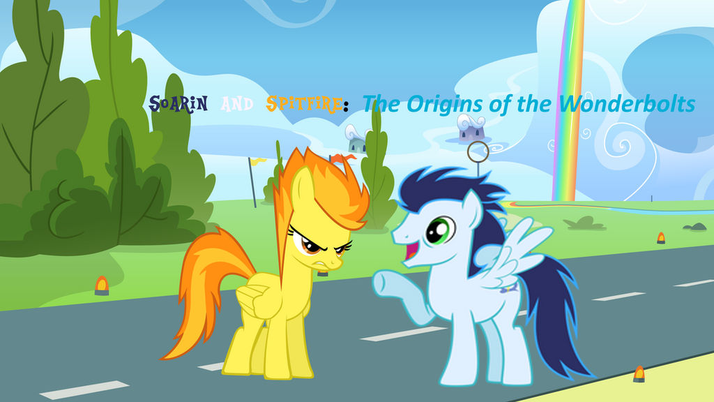 Soarin and Spitfire: The Origins Cover Art