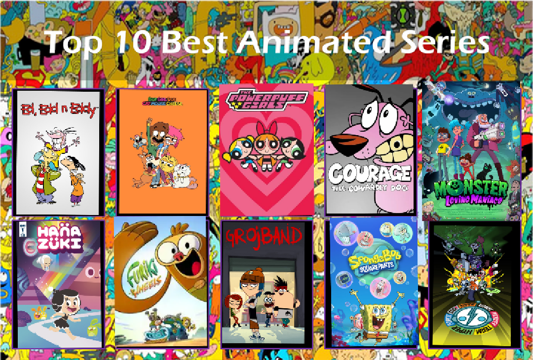 Deviantart Animation Area My top 10 best animated series by Vickiurbest2098 on DeviantArt