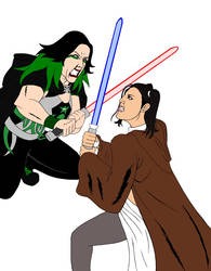 Jedi Leva vs Darth Chif