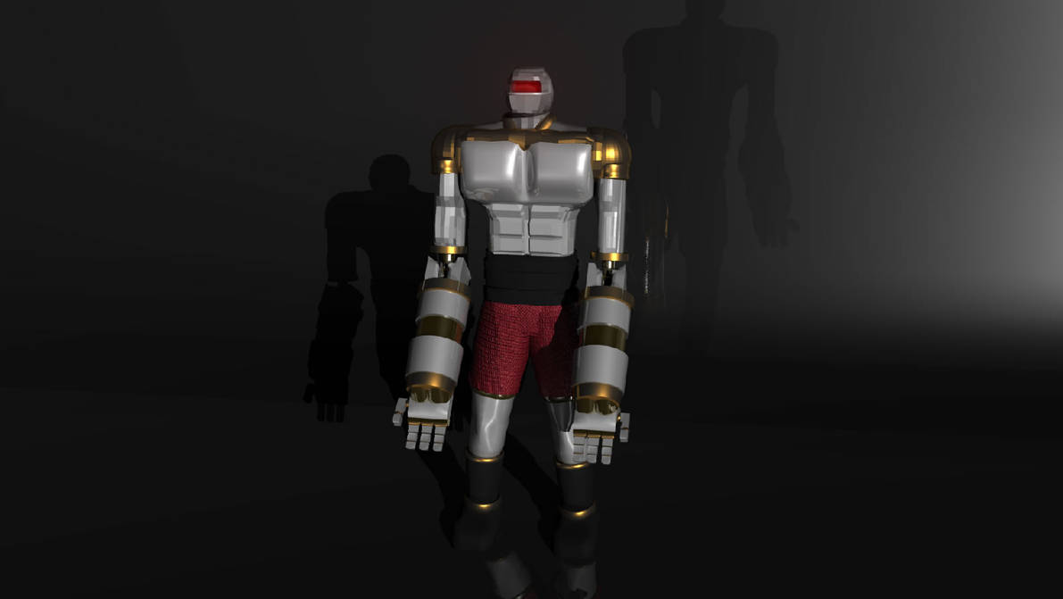 BoxBot 3D render- Maya by LiamRace on DeviantArt