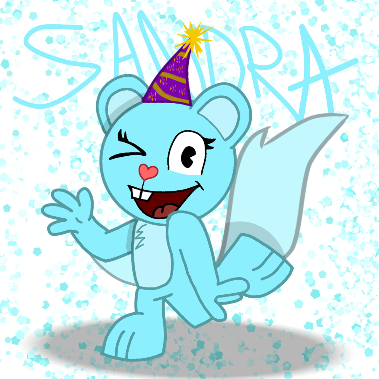 Sandra Black Rabbit HB Art To Sandra by FlackenTLSi on DeviantArt