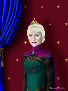 Queen Elsa - Portrait