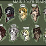 main 104th trainee dogs