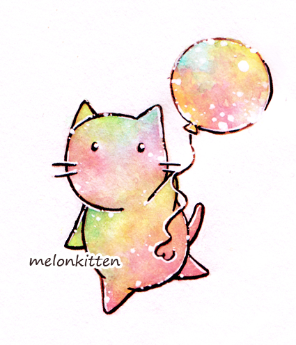 colorful melonkitten