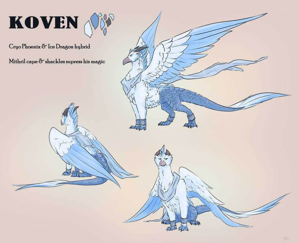 Koven Reference Sheet by AshDrawsDragons on DeviantArt