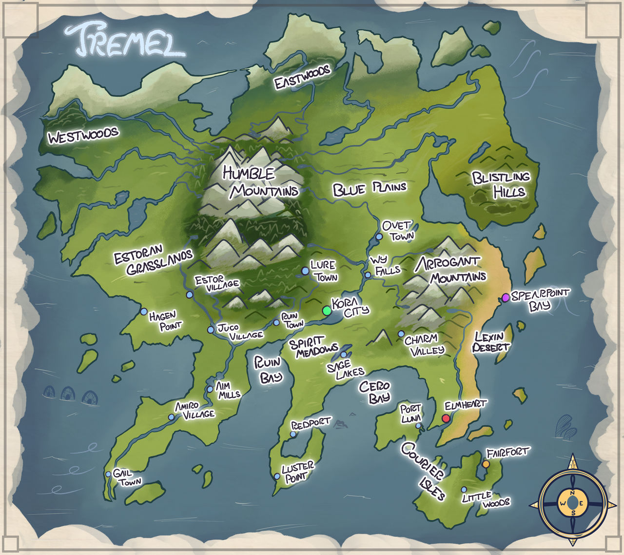 Pmd Mini Map PMD-Outlaws | Map of Tremel - Locations by i-Sparki on DeviantArt