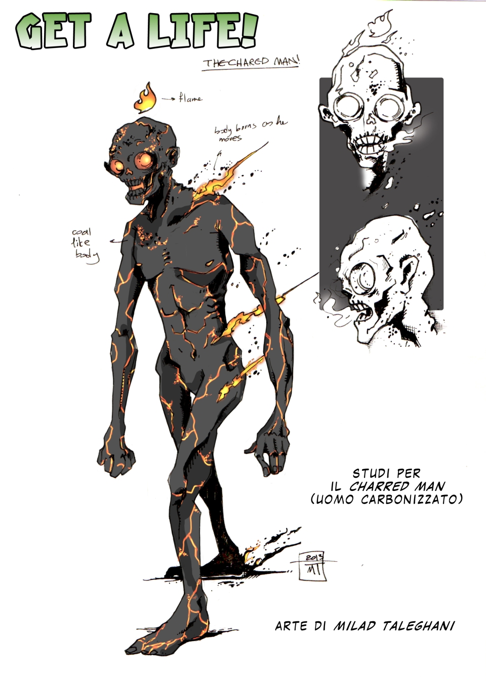 Studio per il Charred Man