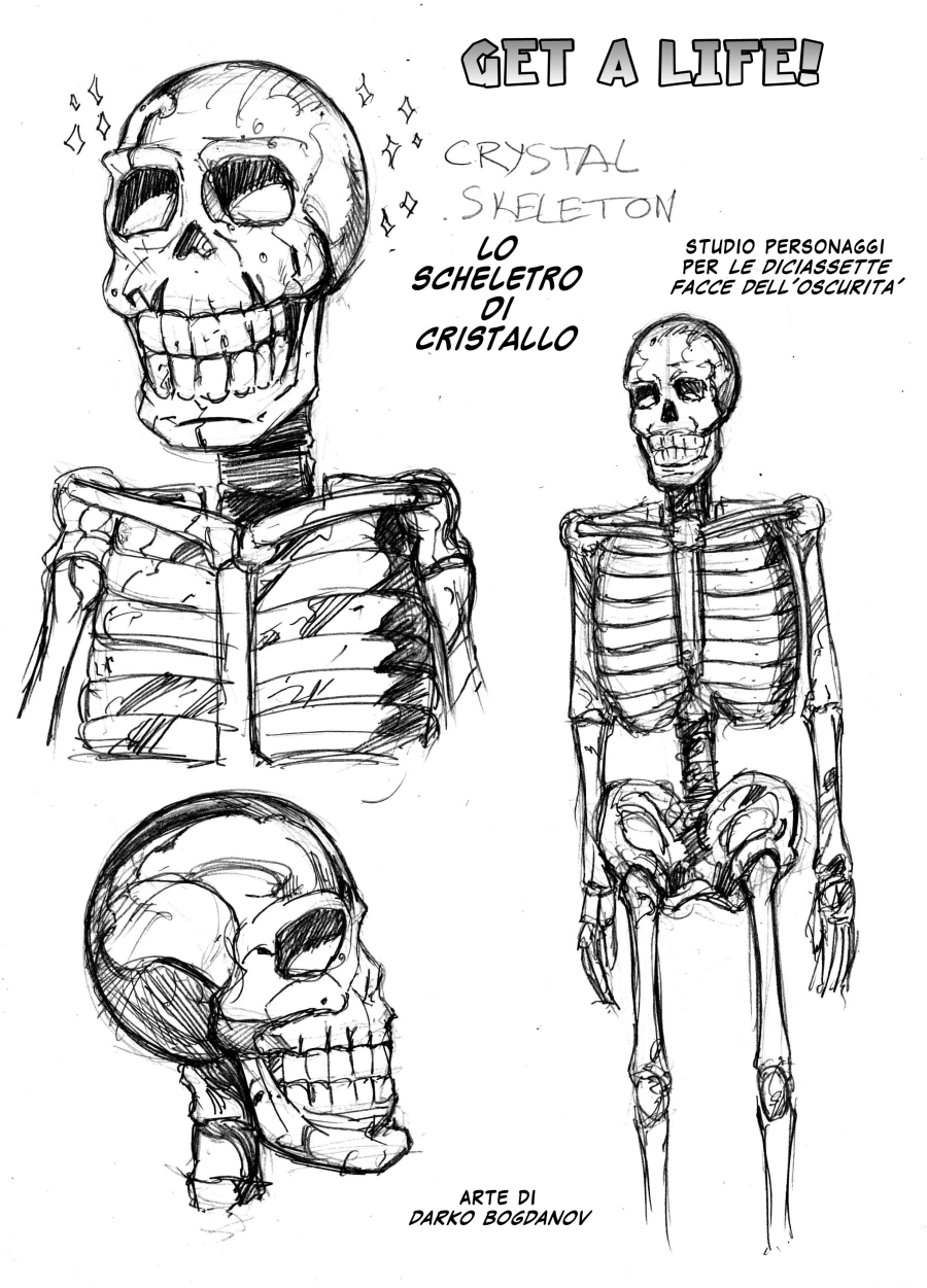 Studio Scheletro di Cristallo / Crystal Skelet