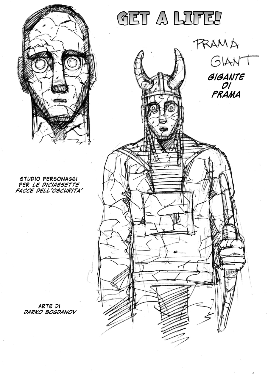 Studio per Gigante di Prama / Prama Giant