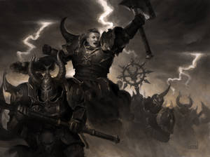 The Chaos chosen (Warhammer fan art)