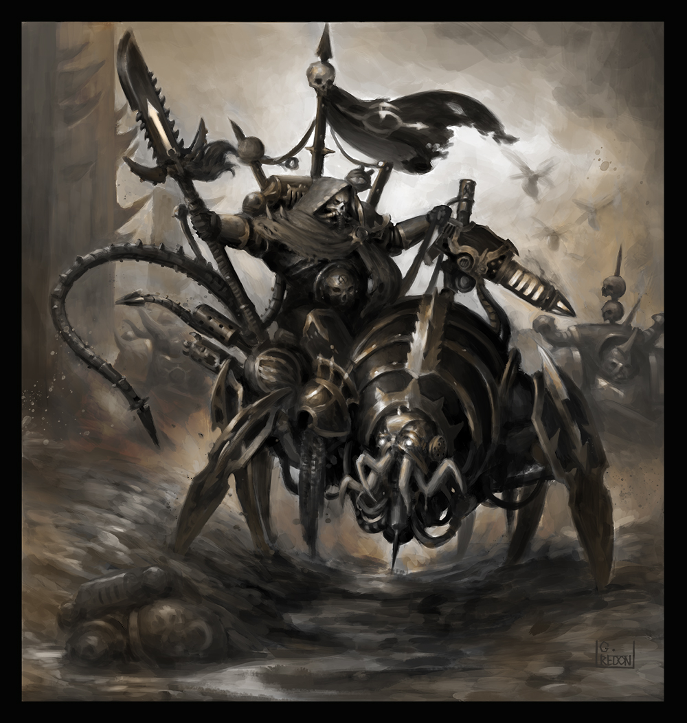 Vex Machinator (Warhammer 40k fan art) by G-Redon on DeviantArt