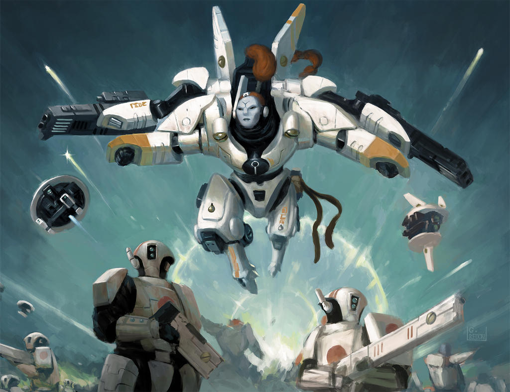 Commander Shadowsun (Warhammer 40k fan art) by G-Redon on DeviantArt