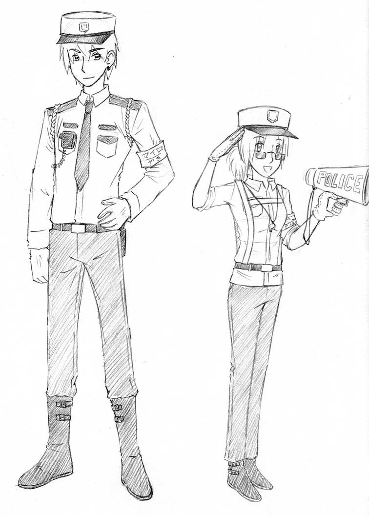Japanese Police Uniforms by ItaLuv on DeviantArt