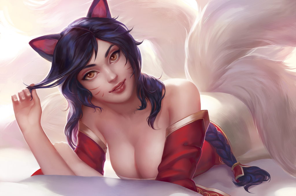 Morning Ahri By J Witless On Deviantart Free Download Nude Photo Gallery.