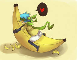 Fuu-chan and Mr. Banana