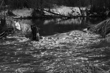 swirling stream