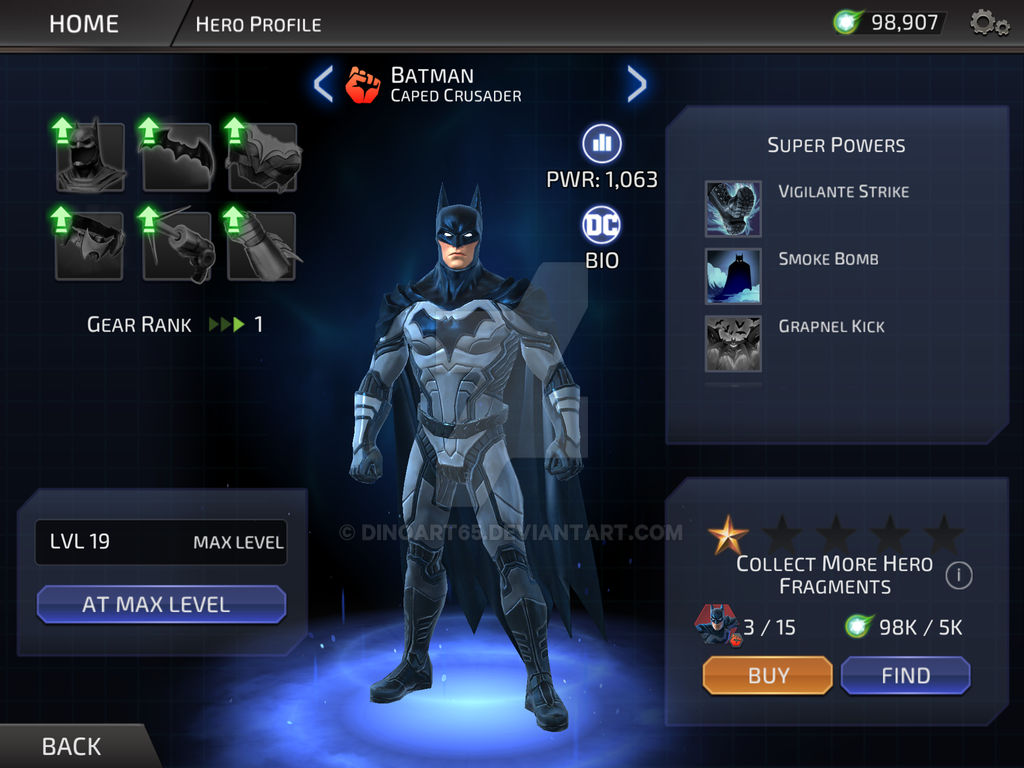 Batman by DinoArt65 on DeviantArt