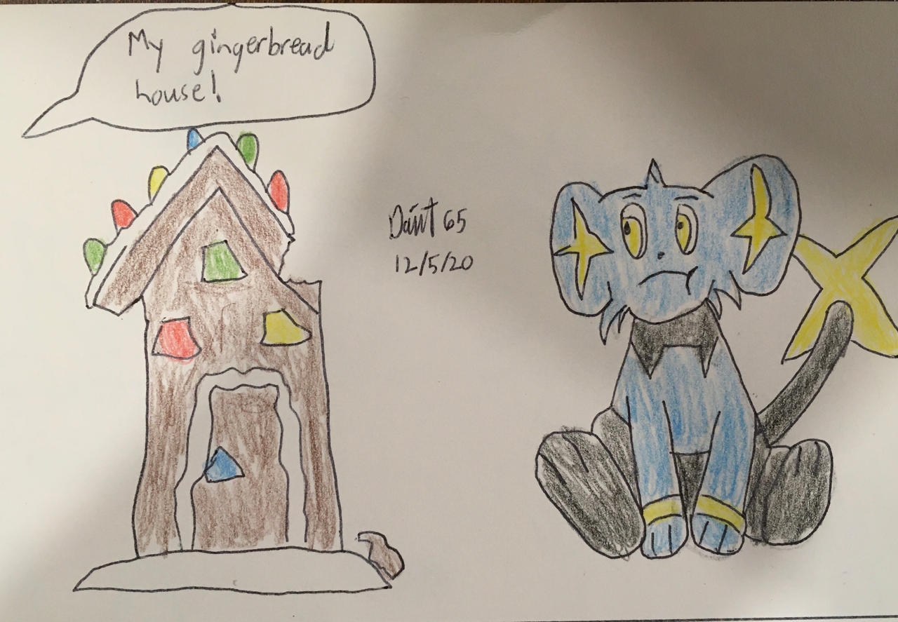 Pokemon Christmas 5 - Gingerbread House