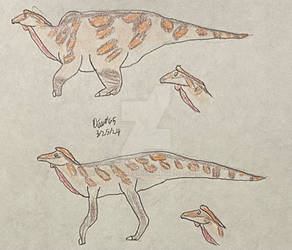 Domesticated hadrosaur