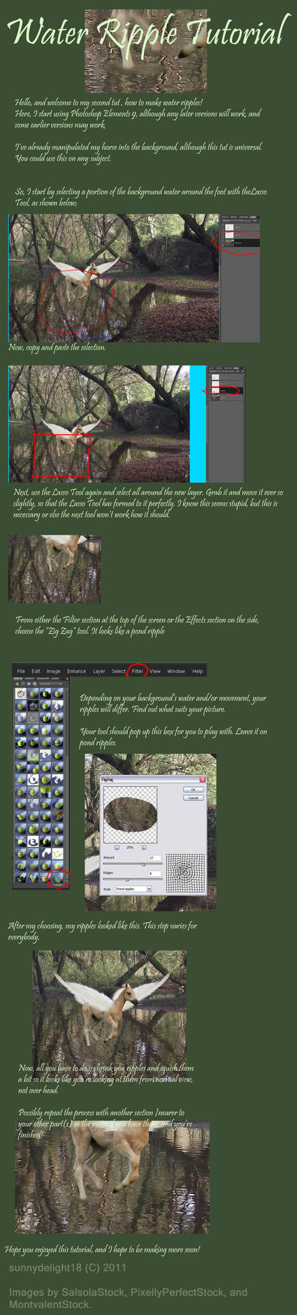 Water Ripple Tutorial by sunnydelight18 on DeviantArt