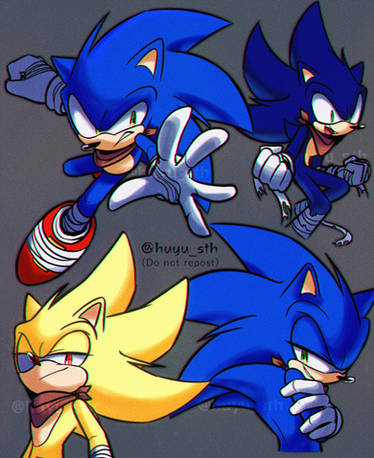 Sonic and Shadow the Hedgehog fanart by Raybidthehtffan on DeviantArt