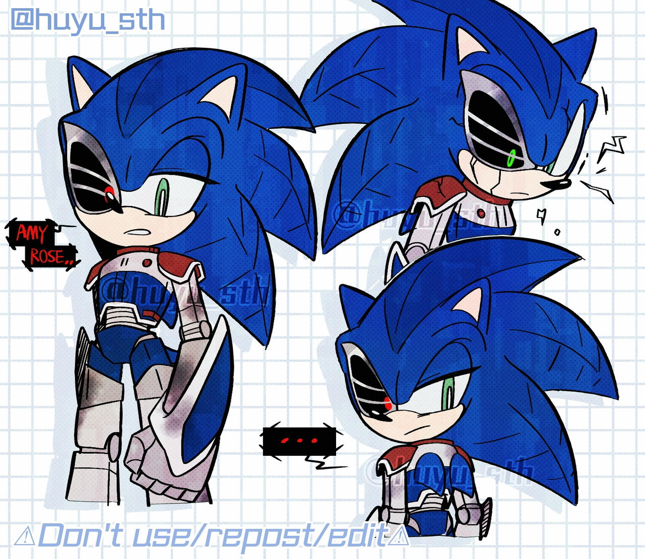 Rusty Sonic(1) by huyuSTH on DeviantArt